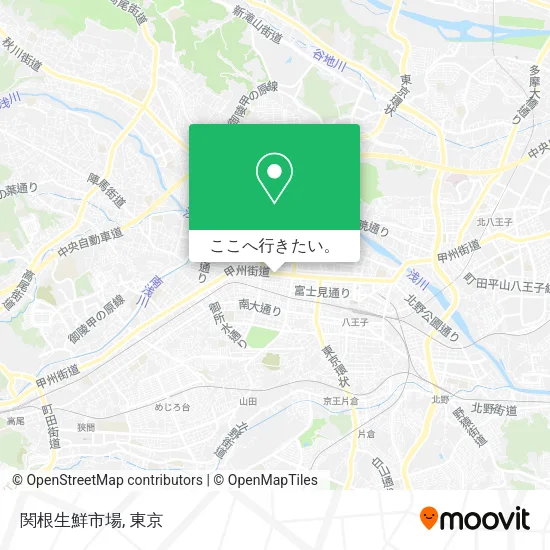 関根生鮮市場地図