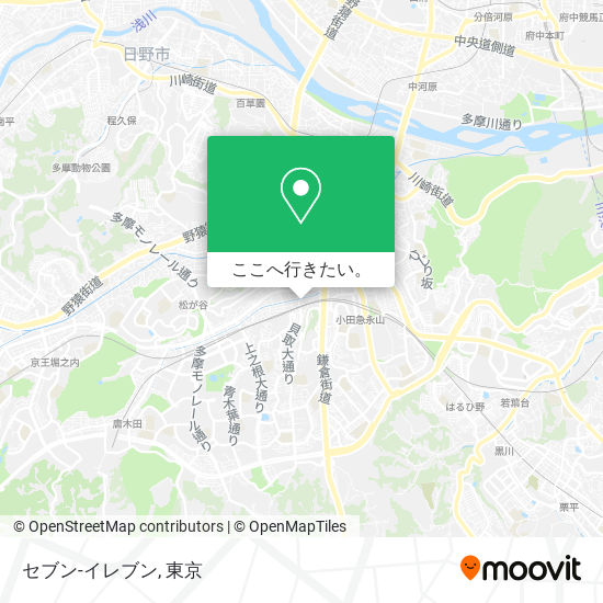 セブン-イレブン地図