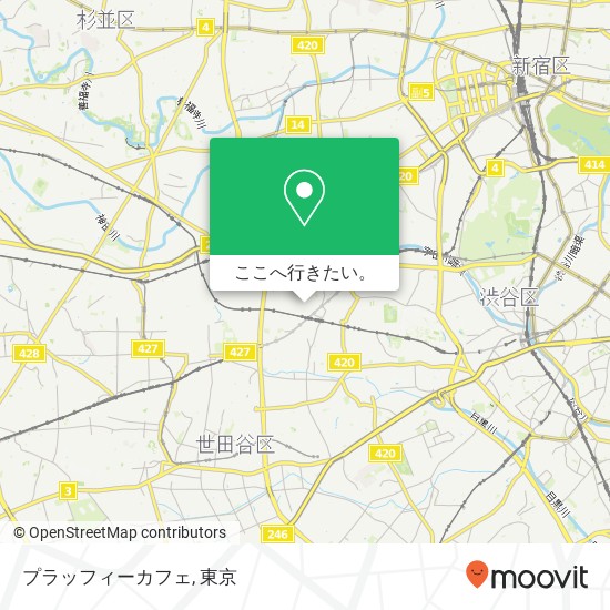 プラッフィーカフェ地図