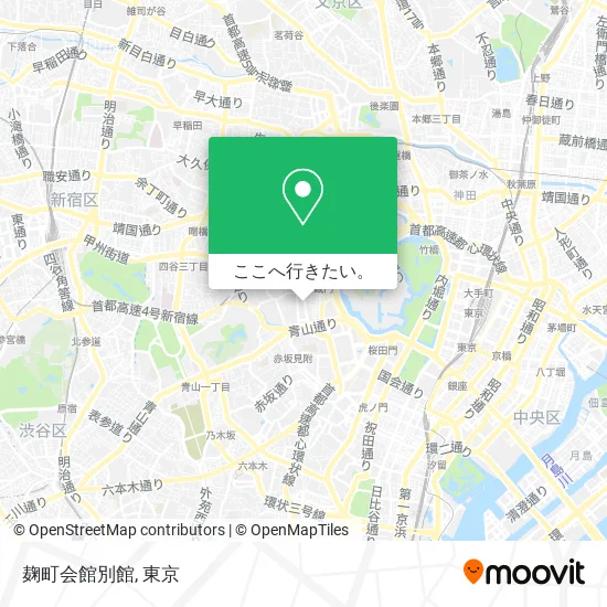 麹町会館別館地図