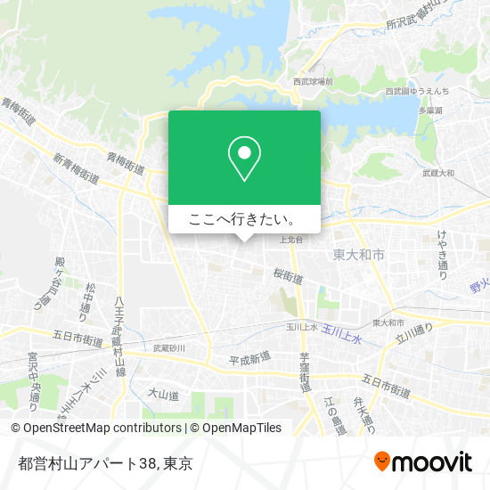 都営村山アパート38地図