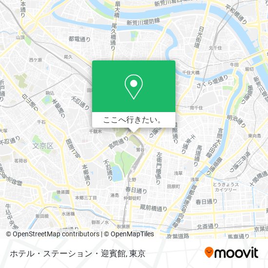 ホテル・ステーション・迎賓館地図