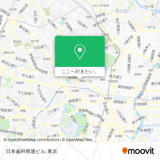 日本歯科商連ビル地図