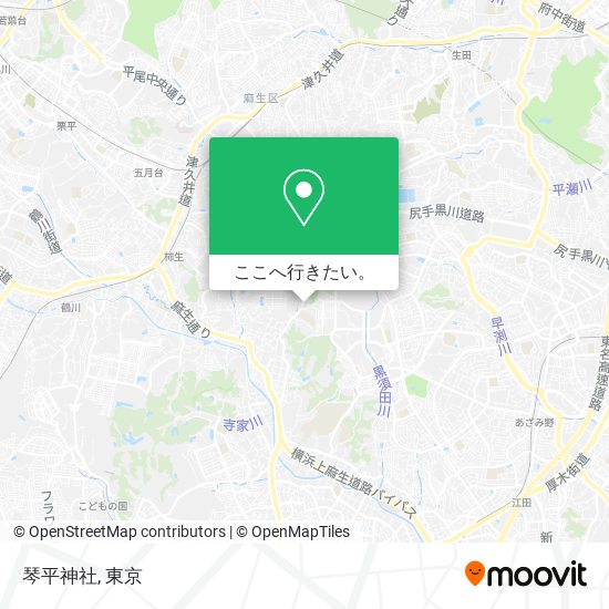 琴平神社地図
