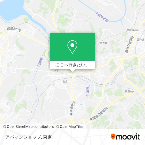 アパマンショップ地図