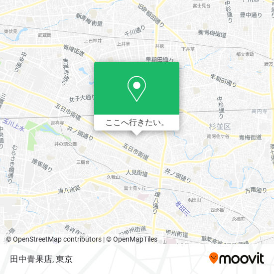 田中青果店地図