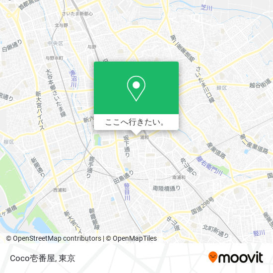 Coco壱番屋地図