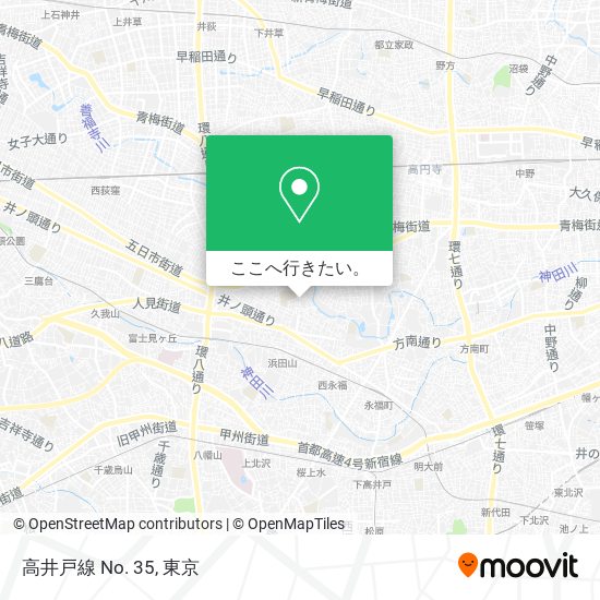 高井戸線 No. 35地図