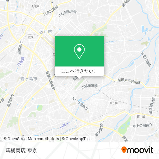 馬橋商店地図