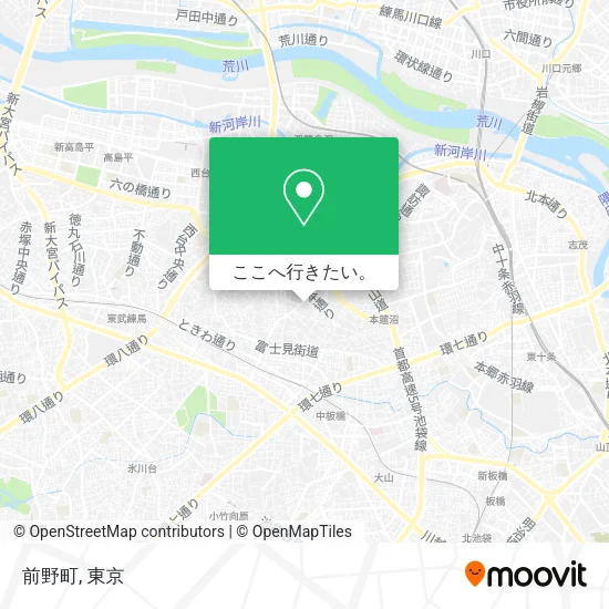 前野町地図