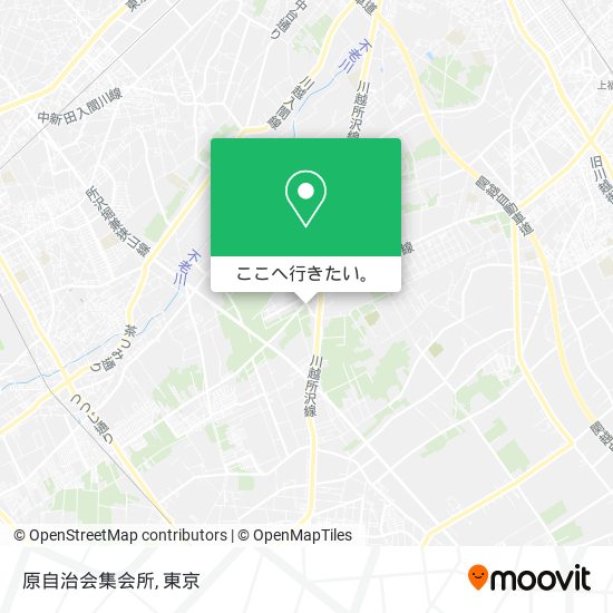 原自治会集会所地図