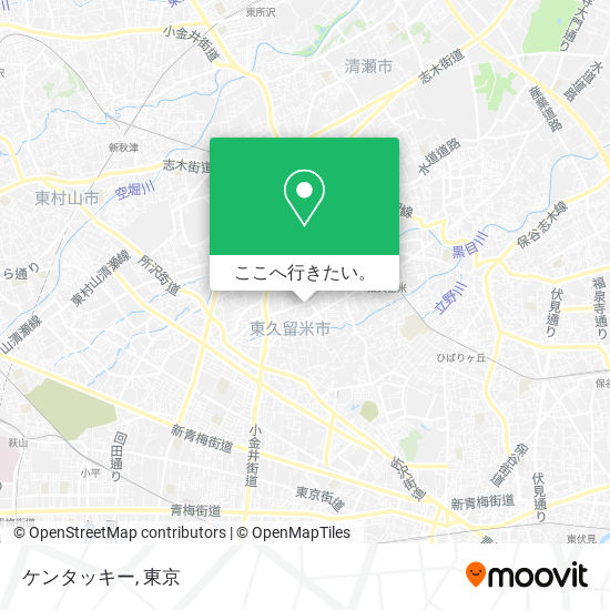 ケンタッキー地図