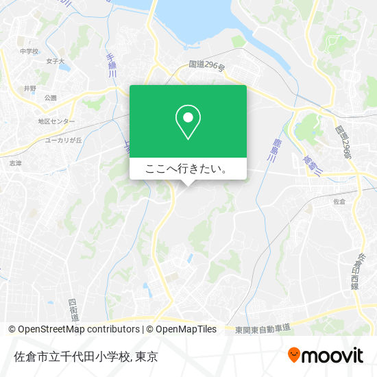市立千代田小学校地図