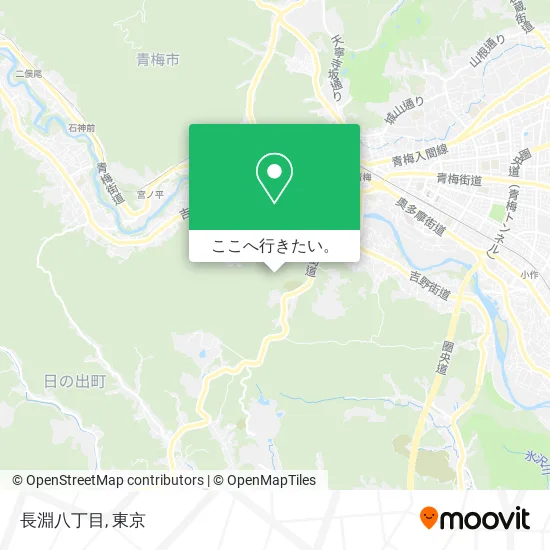 長淵八丁目地図