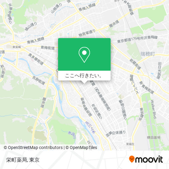 栄町薬局地図