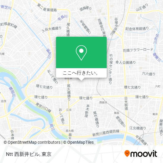 Ntt 西新井ビル地図