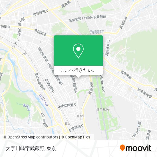 大字川崎字武蔵野地図