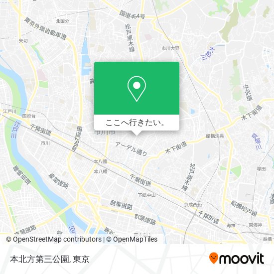 本北方第三公園地図