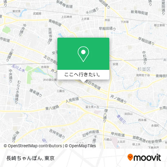 長崎ちゃんぽん地図