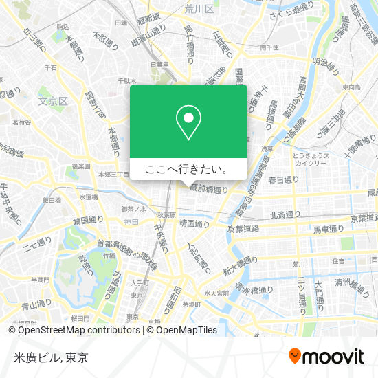 米廣ビル地図