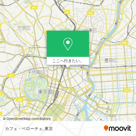 カフェ・ベローチェ地図