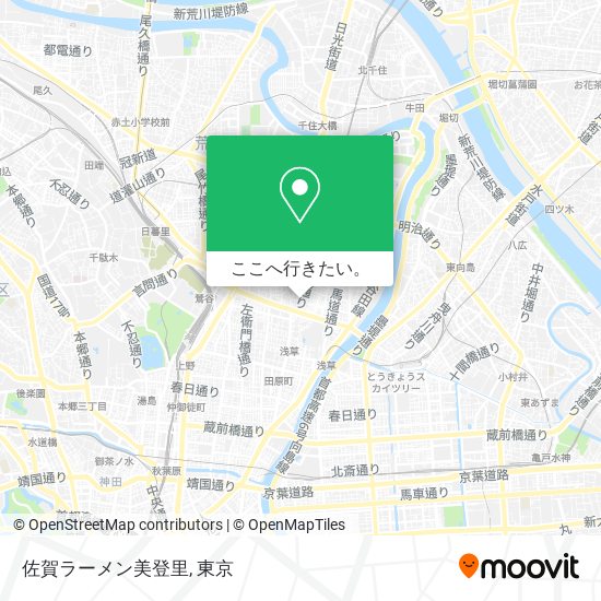 佐賀ラーメン美登里地図