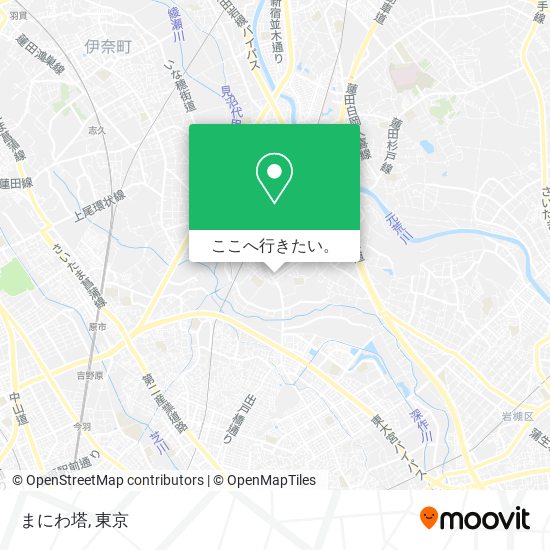 まにわ塔地図