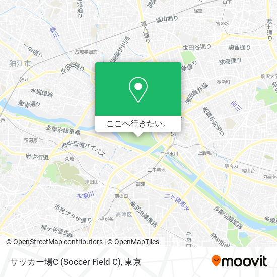 サッカー場C (Soccer Field C)地図