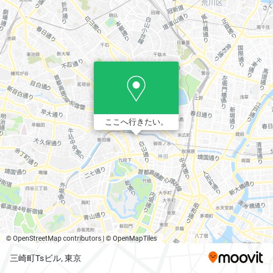 三崎町Tsビル地図
