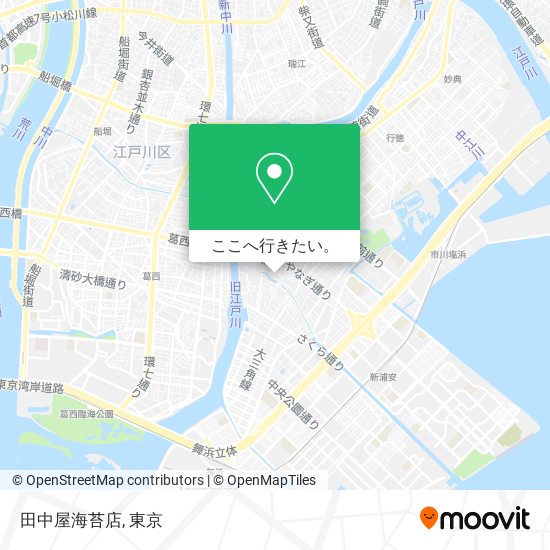 田中屋海苔店地図