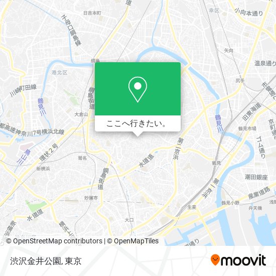 渋沢金井公園地図