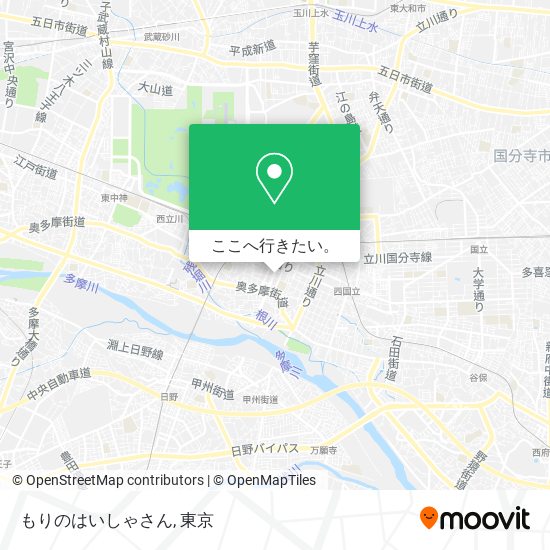 もりのはいしゃさん地図