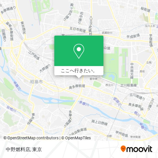 中野燃料店地図