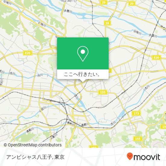 アンビシャス八王子地図