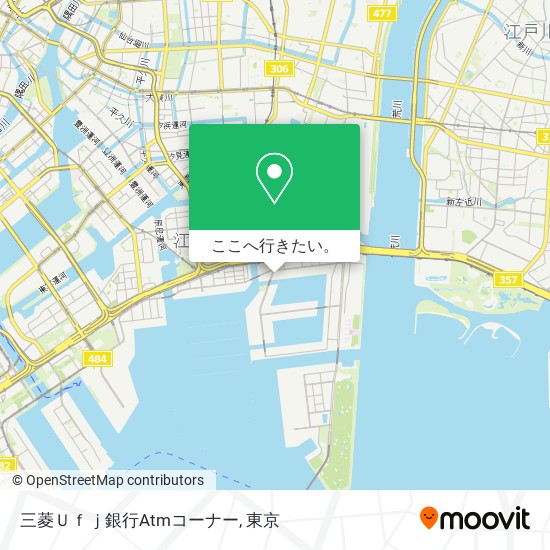 三菱Ｕｆｊ銀行Atmコーナー地図