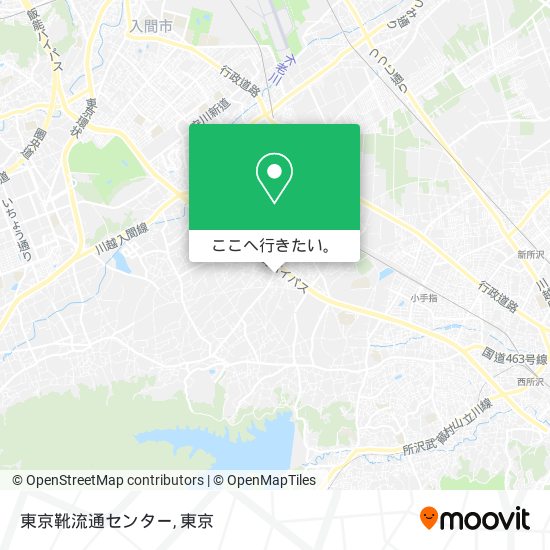 東京靴流通センター地図