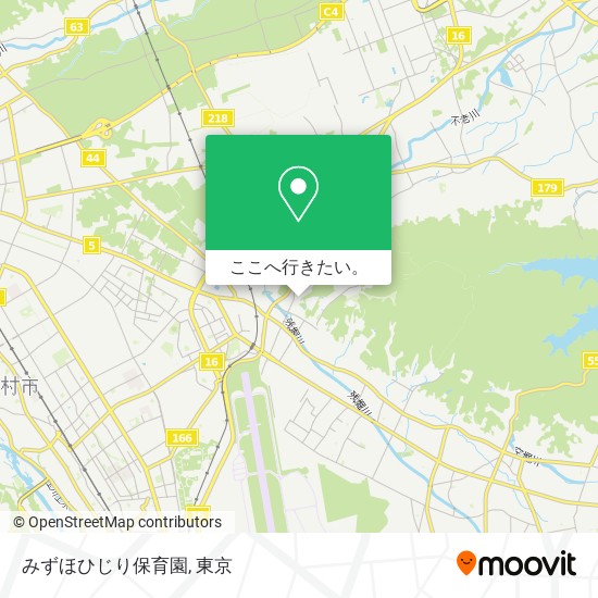 みずほひじり保育園地図