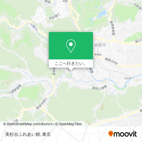 美杉台ふれあい館地図