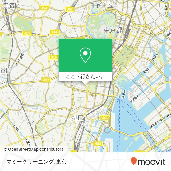 マミークリーニング地図