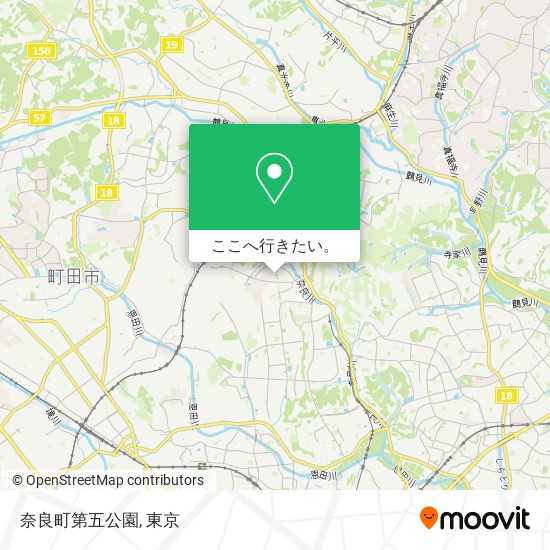 奈良町第五公園地図