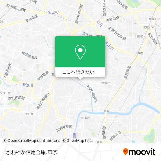 さわやか信用金庫地図