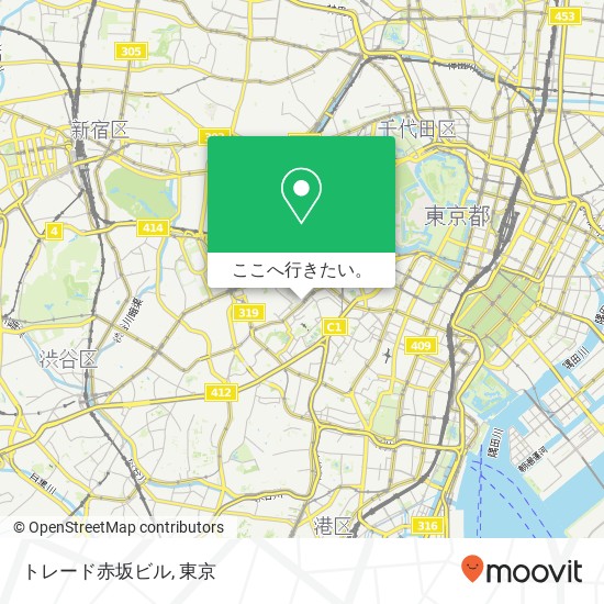 トレード赤坂ビル地図