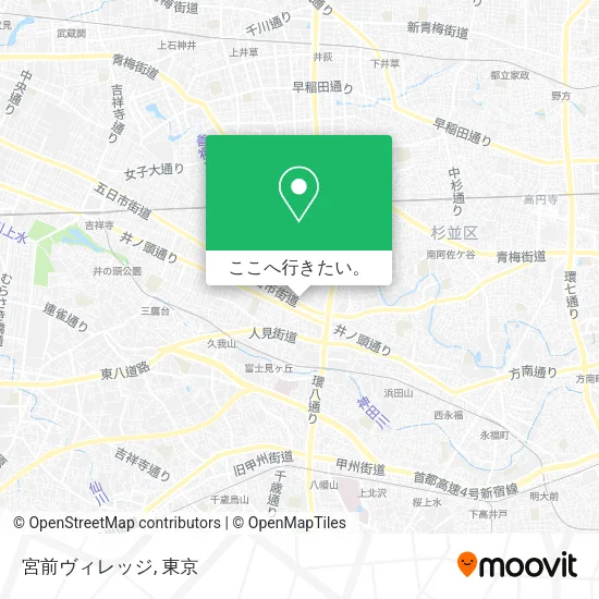 宮前ヴィレッジ地図