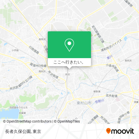 長者久保公園地図