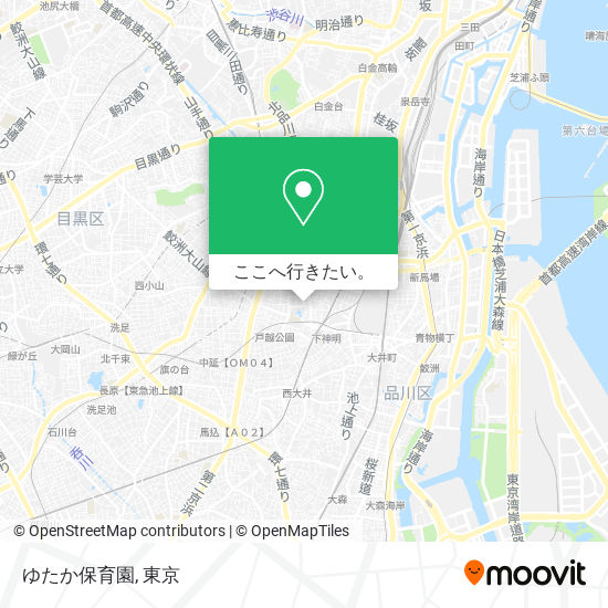 ゆたか保育園地図