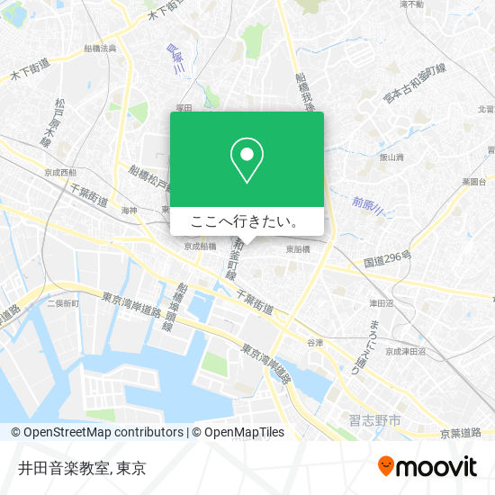 井田音楽教室地図