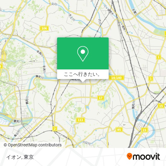 イオン地図