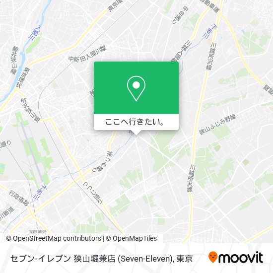 セブン-イレブン 狭山堀兼店 (Seven-Eleven)地図