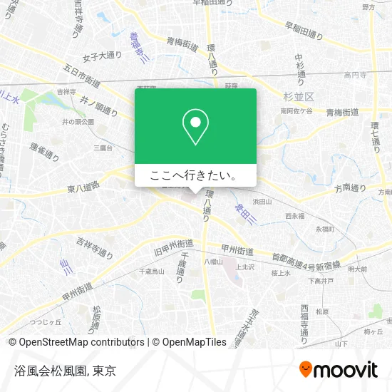 浴風会松風園地図