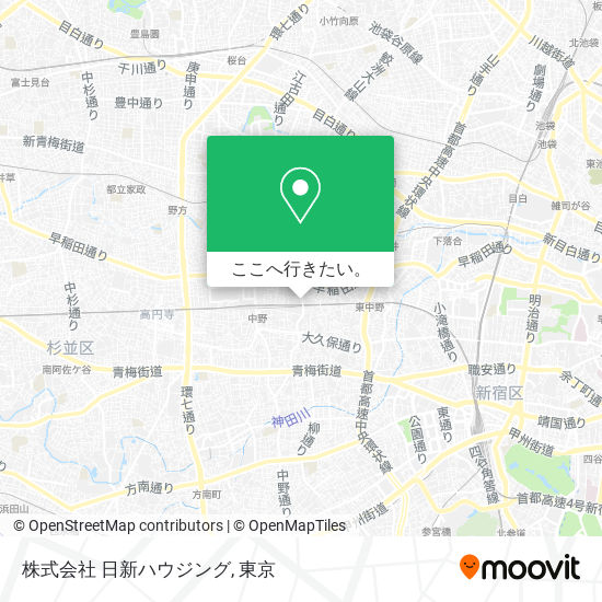 株式会社 日新ハウジング地図